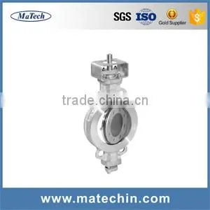 OEM Precision Lug Type Stainless Steel Handwheel Butterfly Valve Metal Sealing photo-5