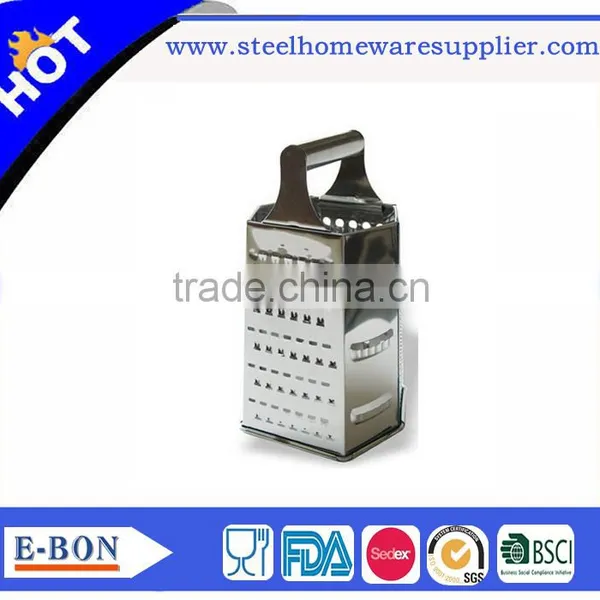 Cheese Grater 6-sided Stainless Steel Box Grater Kitchen Tool photo-4