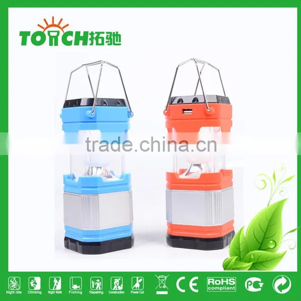 Candy Color Plastic Lantern Light Solar Charge Camping Light Tent Lamps Portable Hand Lamp Torch Lantern photo-4
