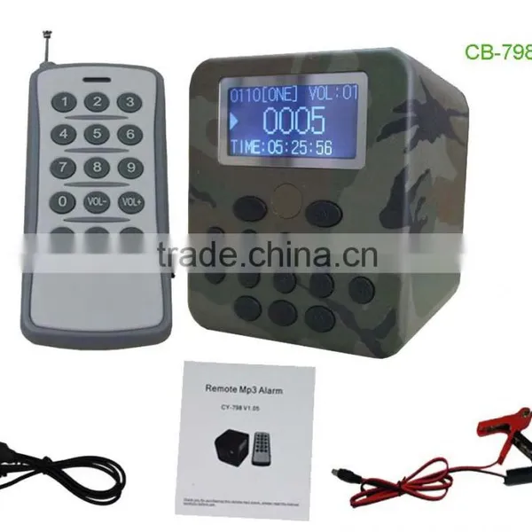 50W Bird Voice Hunting Caller Crazy CB-798R With Power-off Timer photo-2