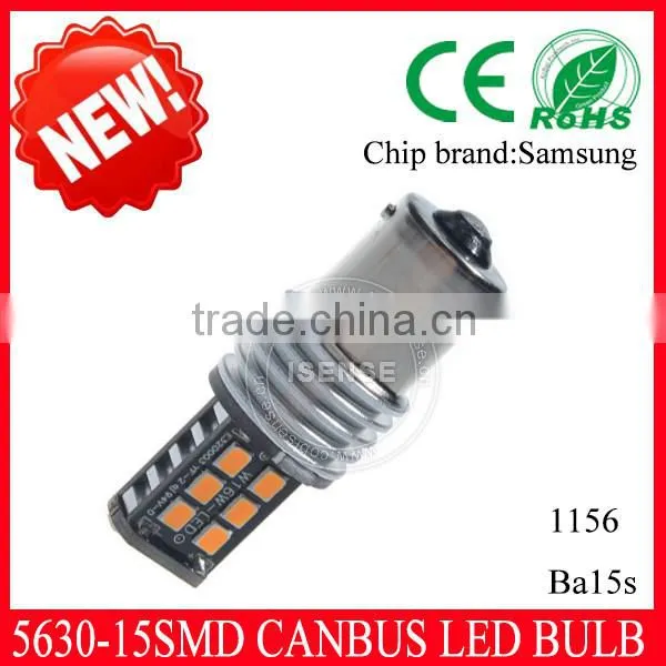 Super Bright 12V 15W Car LED Bulb 1156/Ba15s/P21W Canbus photo-2