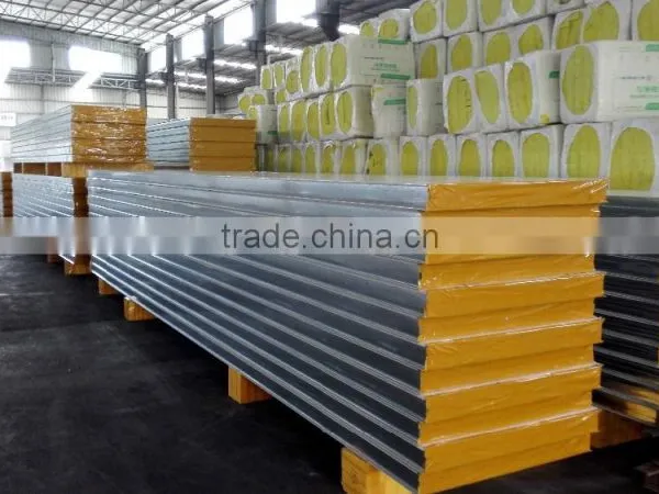 Fireproof Rock Wool Sandwich Panel photo-2