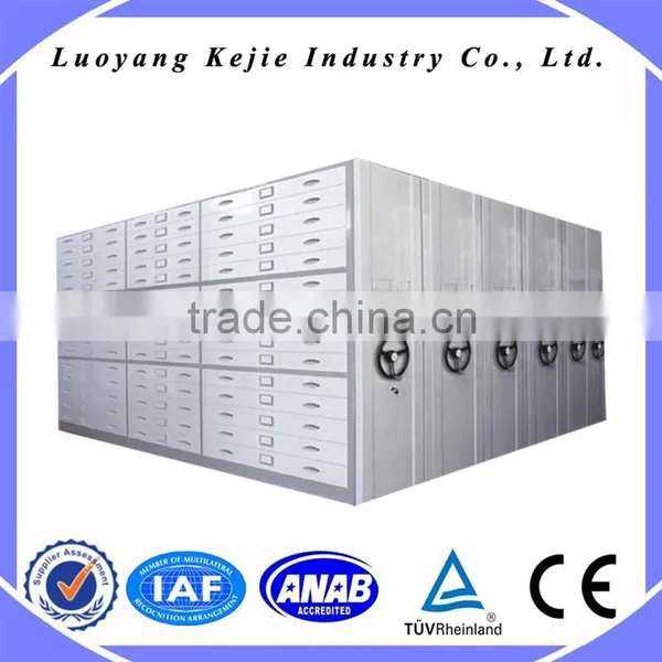 Fashionable Guangzhou Mobile Shelving High Density Shelving Supplier