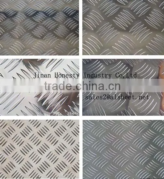 1050 1060 3003 Embossed Aluminum Sheet for Non-slip Floor photo-3
