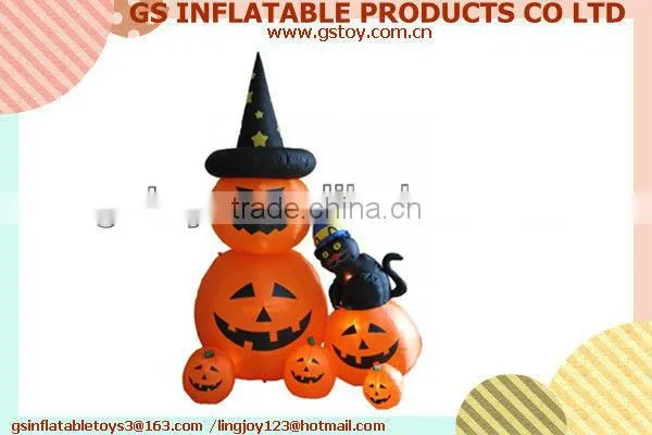PVC Inflatable Halloween House Decorations EN71 Approved