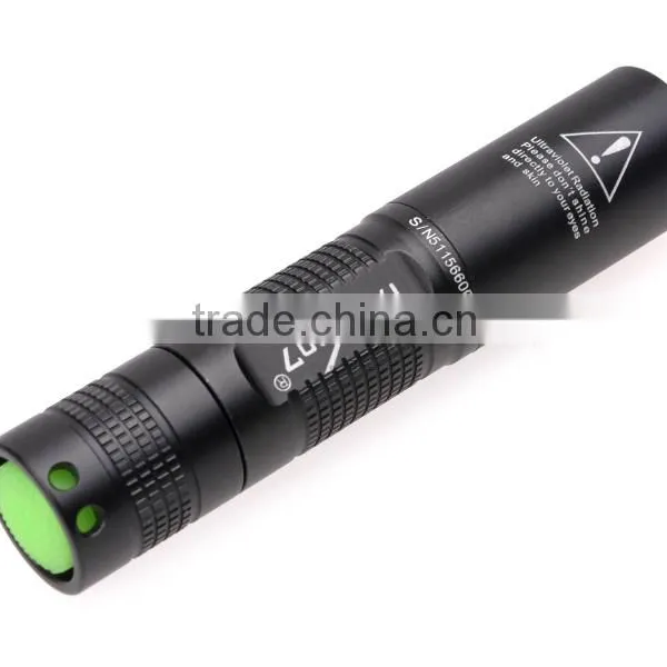 Purple Light 1W UV LED Flashlight for Money Detect Wholesale(365nm) photo-2