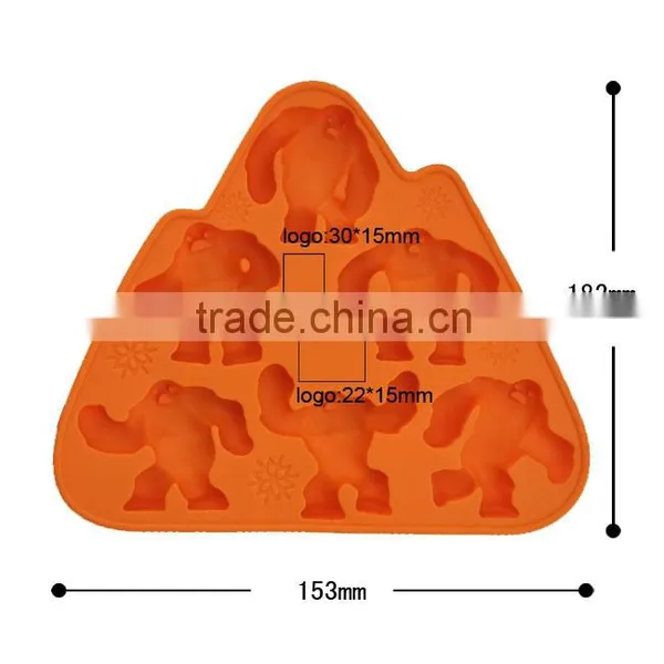New Style 100% Food Grade SNOW MONSTERS Ice Cube Mold photo-4