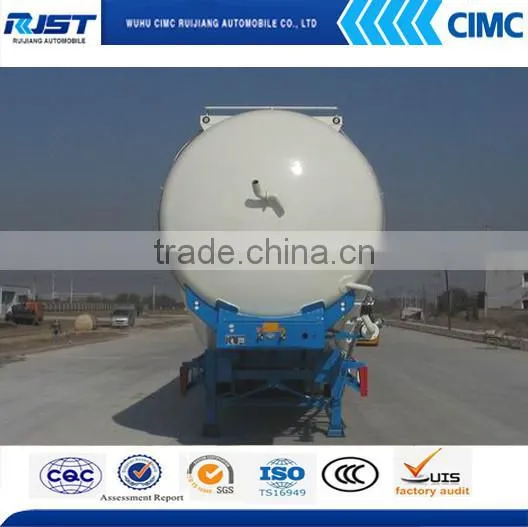 Tri- Axle V-type Silo Cement Trailer, Bulk Cement Tanker Trailer,bulk Powder Tanker Trailers photo-4