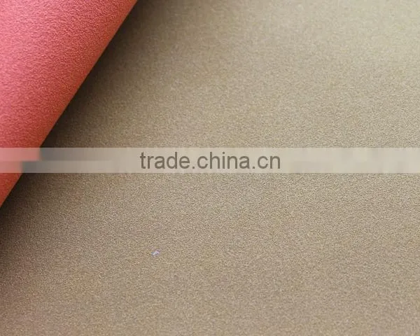 2013 Imitation Embossed Yanbuck PU Synthetic Leather For Shoes photo-5