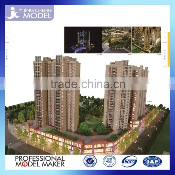 Building model making, 3d model making