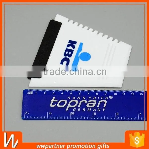 Custom Irregular Plastic Ice Scraper With Rubber Blade photo-3
