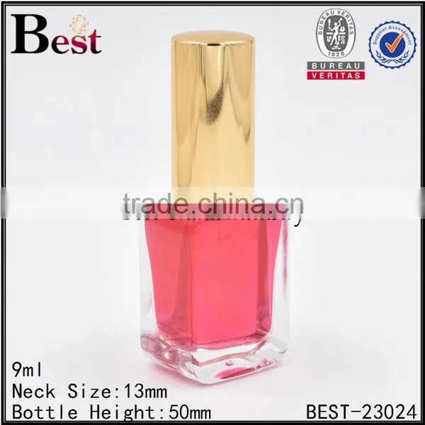 9ml Clear Glass Bottle Square Glass Bottle Glass Bottle for Perfume Supplier's Choice photo-4