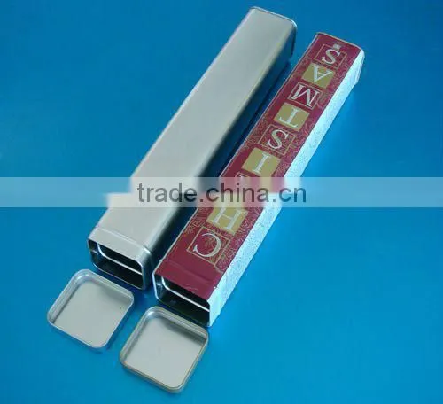 Fashion Square Gift Packaging Tin Box photo-3