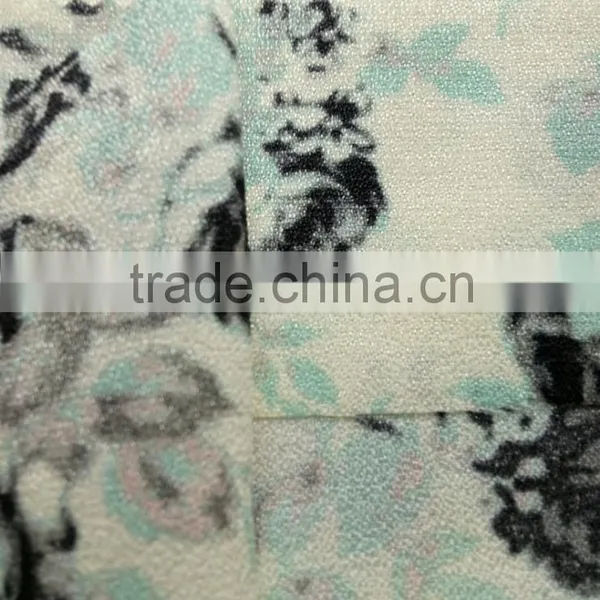 100% Polyester Print Bright Fabric for Lady Dress photo-3