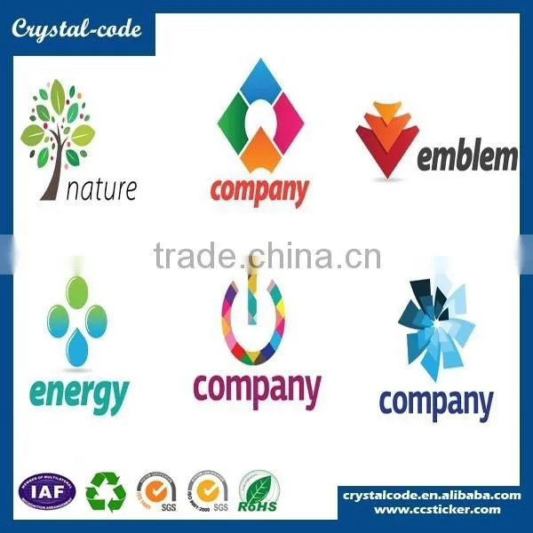 Company Logo Brand Name Sticker photo-6