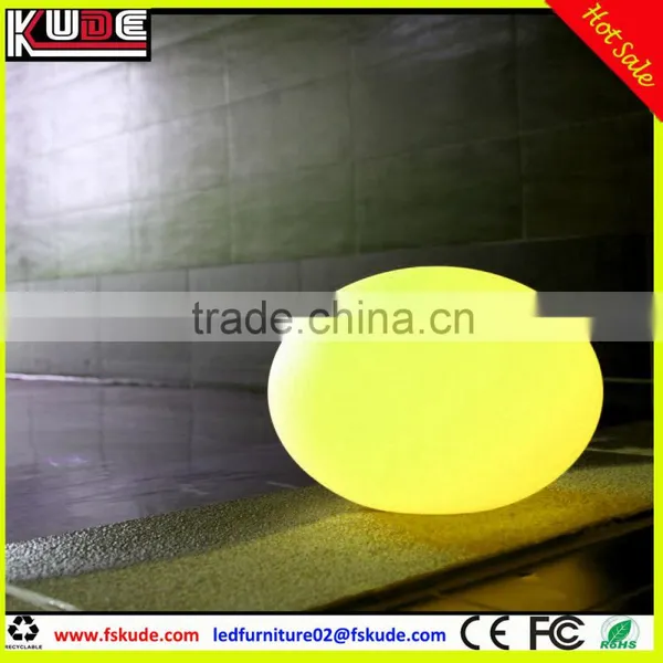 Floating Waterproof Led Light Flat Ball With Remote Control photo-2