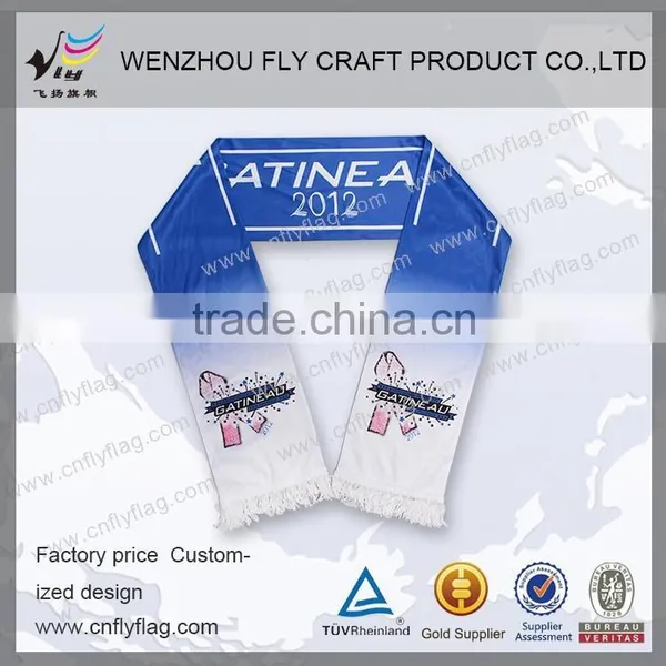 Excellent Quality Antique Sublimated Printing Fan Scarf