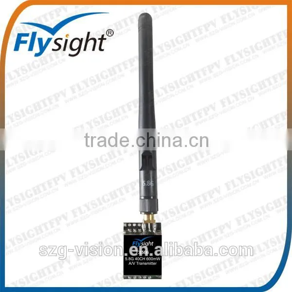 G2409 Flysight New TX506 5.8ghz 600mW 40 ch Wireless Fpv av Mini Light Raceband Transmitter for Racing Drone photo-2