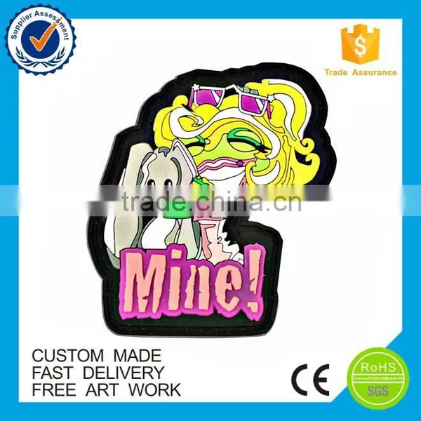 Custom Garment Accessories Eco-friendly 3d Pvc Rubber Patches photo-6