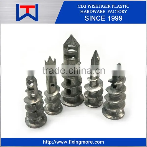 Zinc Alloy Self Drilling Drywall Anchor With Screw
