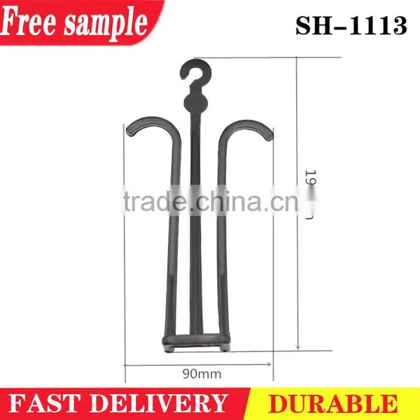 PP Plastic boots shoes hanger,diaplay shoes hooks