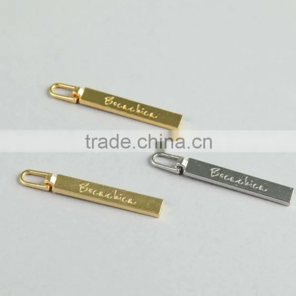 Handbags/Luggage/Jackets/Coats Zipper Puller Silder Head Gold Colour Metal Zipper Pulls photo-2