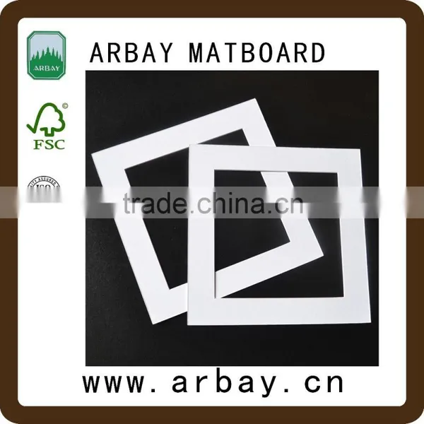 Best Quality Decorative Uncut and Precut Paper Matboard for Photo Frame Passepartout Frame photo-4