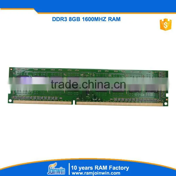  stock pc3-12800 memoria ram ddr3 8gb 1600mhz