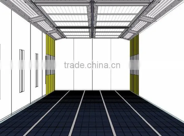 JF Spray Booth Doors Spray Booth Paint Booth Bake Oven Automotive Spray Booth photo-4