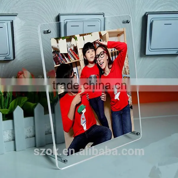China Manufacture Custom Man Woman Sex Acrylic Magnetic Photo Frame photo-2