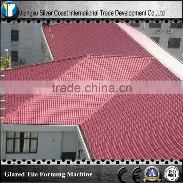 Effective and Multi-functional glazed/ color steel roof forming machine