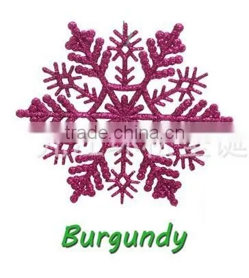 Plastic Christmas Decoration Snowflake photo-2