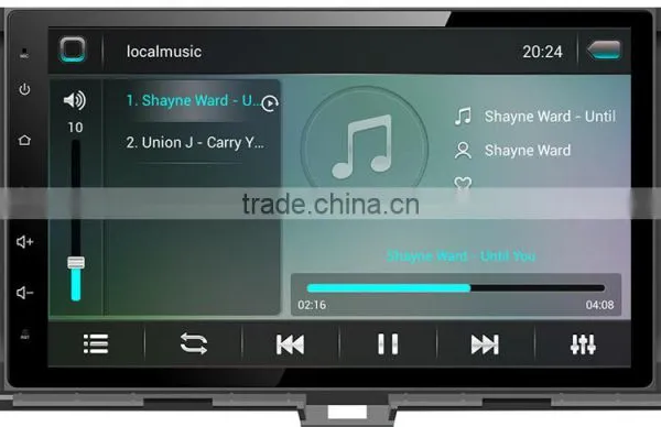 Funwin Android 4.4.2 Car Dvd Player Quad Core for Toyota HIGHLANDER 2015 Car Dvd Gps Stereo photo-4