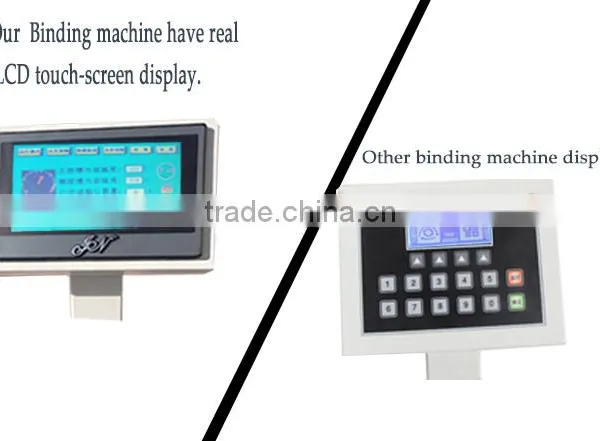 60F A3 High Speed Semi Auto A3 Perfect Hot Glue Book Binder Binding Machine photo-6