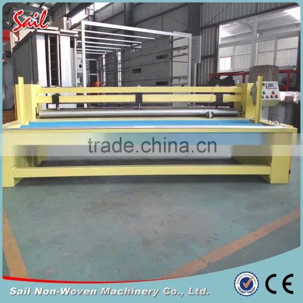 Hottest Changshu Nonwoven Fabric Slitting Machine Polyester Fabric Cutting Machine photo-2
