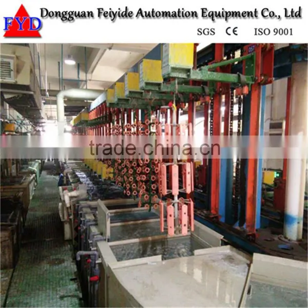 Feiyide Automatic Hardware ABS Chrome Plating Equipment / Electroplating Machine photo-2