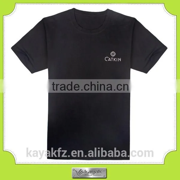 Custom Cheap Men's Blank Round Neck t Shirt photo-4