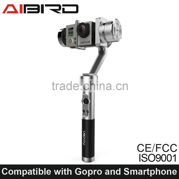 Brushless Aluminum Alloy Uoplay for Smartphone up to 6inch and go Pro photo-4