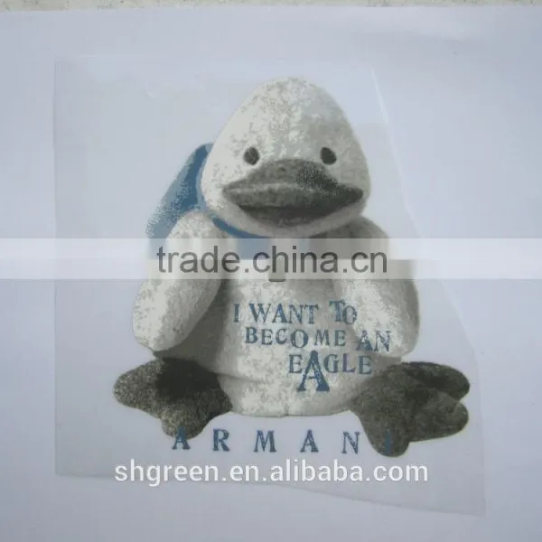 Soft Flock Logo Thermal Transfer Sticker photo-6