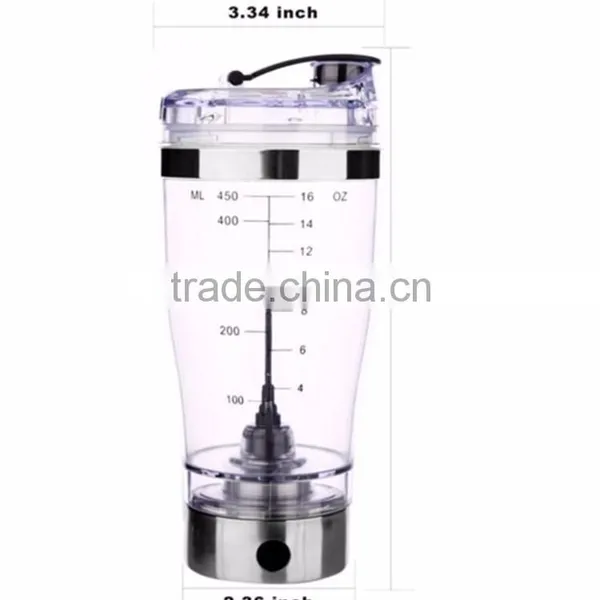 USB Rechargeable Multicolor Vortex Mixer Protein 600ml Joyshaker Water Bottle for Bodybuilding Supplements photo-4