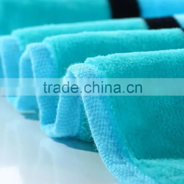 Blue Cotton Terry Towel photo-3