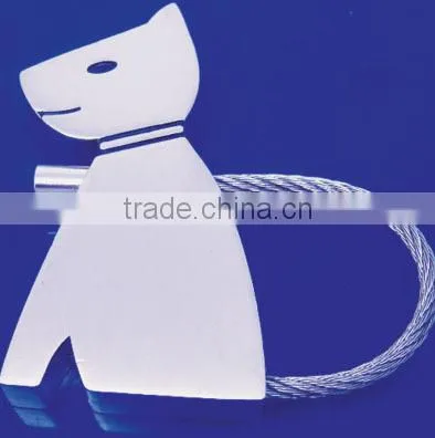 Manufacture Promotional Custom Shaped Metal Dog Keychain photo-6