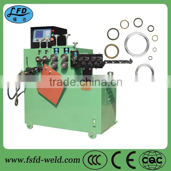 1" Metal O Ring for Handbags Automatic Feed Wire O Ring Forming Machine photo-4