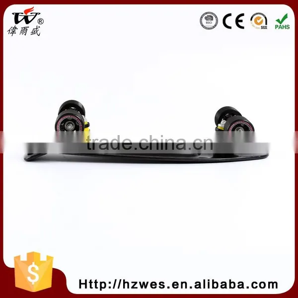 ABE-7 70kgs Top ABS Deck Material OEM Fish Shape Skateboard photo-3