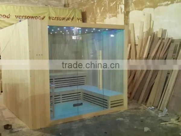 2015 Newest Real Wood Dry Sauna Room photo-4