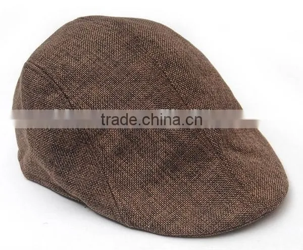 Linen Beret Caps