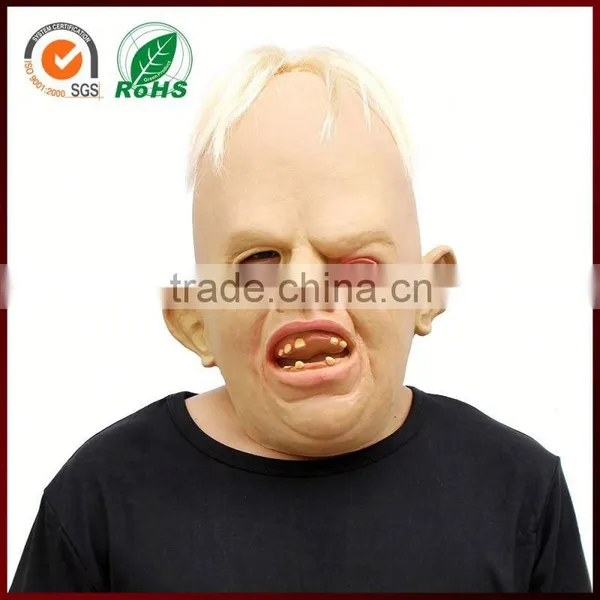Carnival Glitter Simple Design Masquerade Fancy Ball Party Ugly Face Mask photo-2