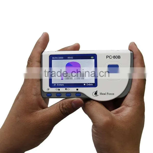 New Arrival .Portable / Handheld Color Screen ECG EKG Heart Monitor PC-80B Model -Maggie photo-3