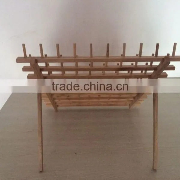 2015 Hot Sale Birch Thread Rack Wood Spools photo-2