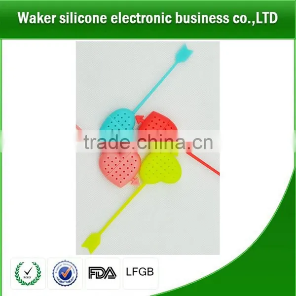Cute Portable Silicone Tea Strainer photo-6